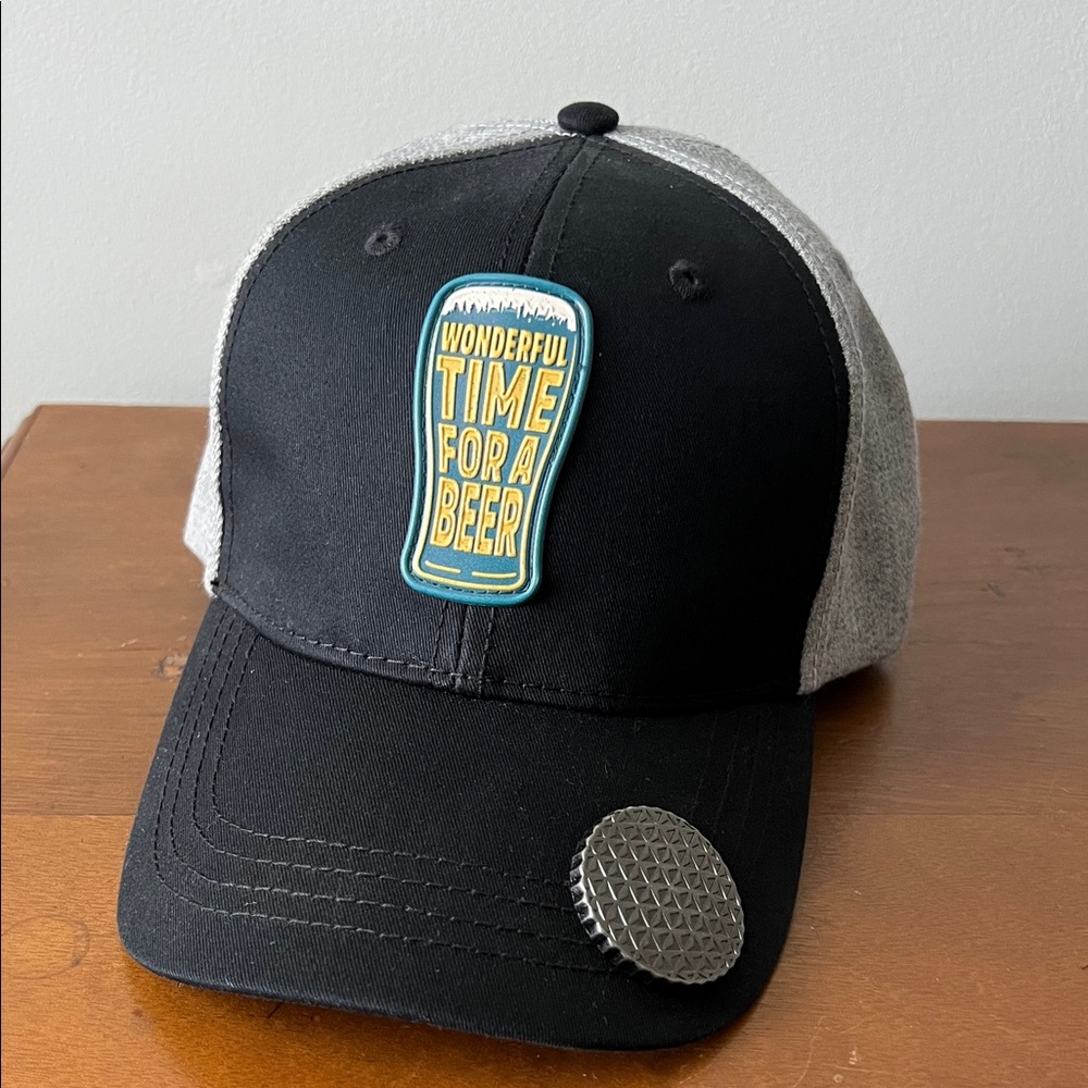 Disney Epcot Food & Wine Festival 25th Anniversary Hat Cap Beer